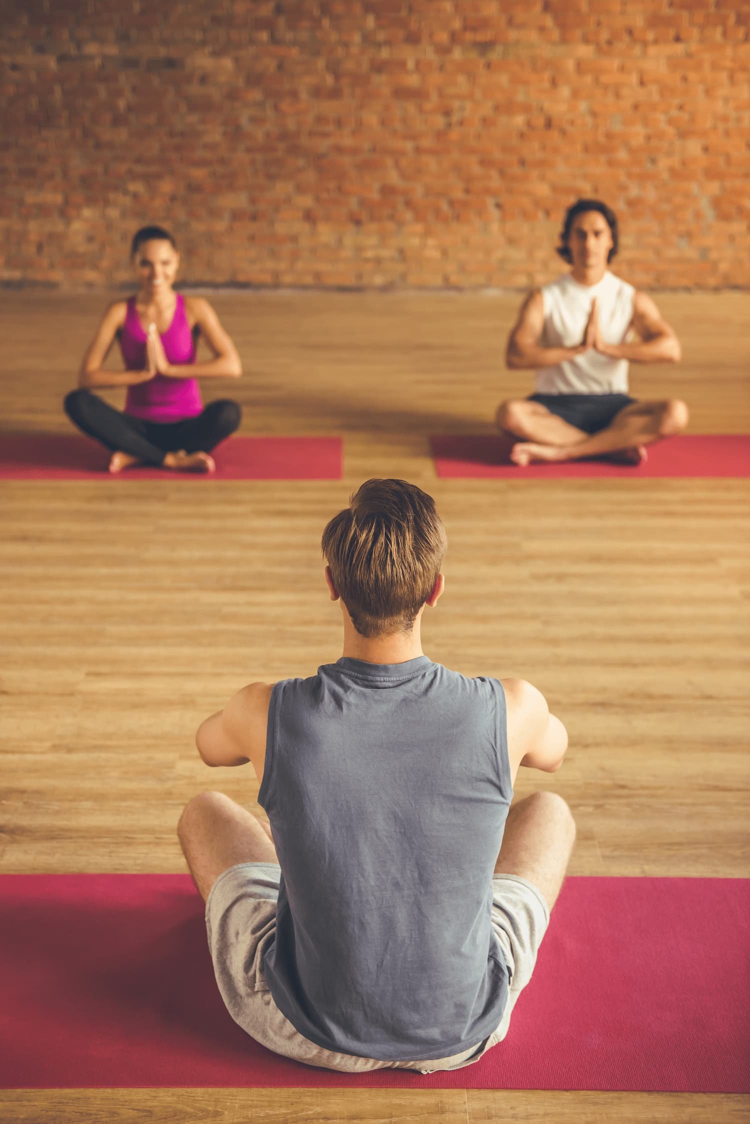 Yoga class at Yogantar Shala